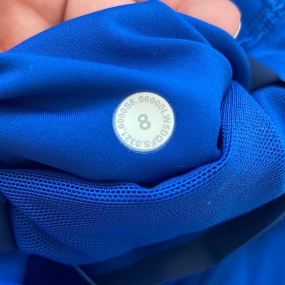 Blue Lululemon Leggings | Base Pace High Rise Tight - Picture 3 of 8